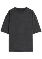 Axel Arigato Typo Summer Logo-appliqué Cotton T-shirt Black