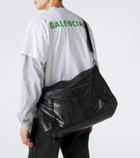 Balenciaga Le City Moto leather shoulder bag