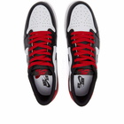 Air Jordan Men's 1 Retro Low OG Sneakers in White/Black/Red