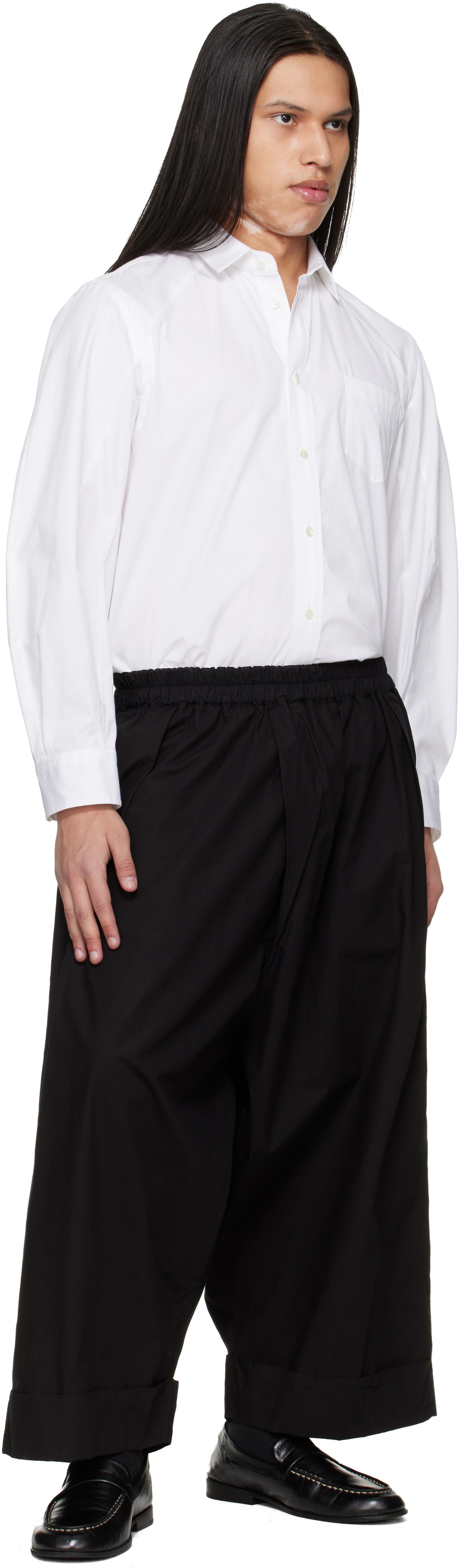 Toogood Black 'The Baker' Trousers