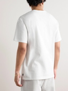 Nike - Sportswear Premium Essentials Logo-Embroidered Cotton-Jersey T-Shirt - White