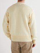 Universal Works - Cable-Knit Wool-Blend Cardigan - Neutrals