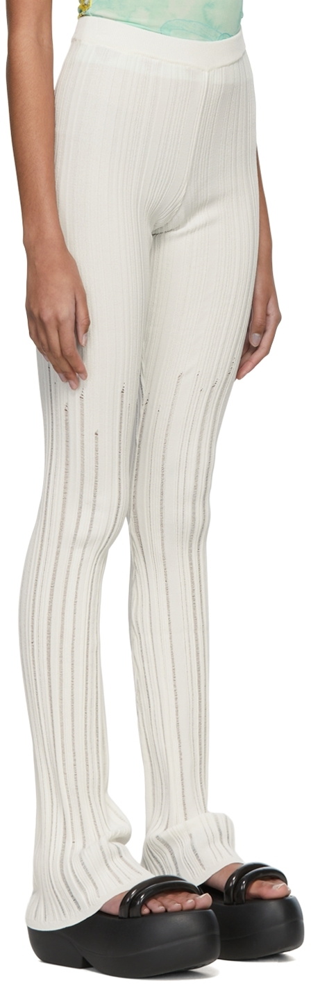 Marco Rambaldi White Viscose Trousers