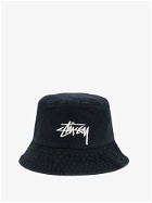 Stussy   Hat Black   Mens