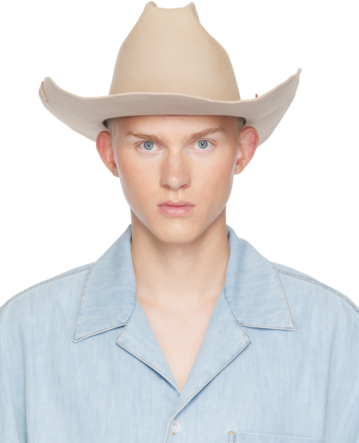 visvim Beige Vin Cowboy Hat Visvim