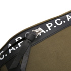 A.P.C. Savile Taped Logo Bum Bag