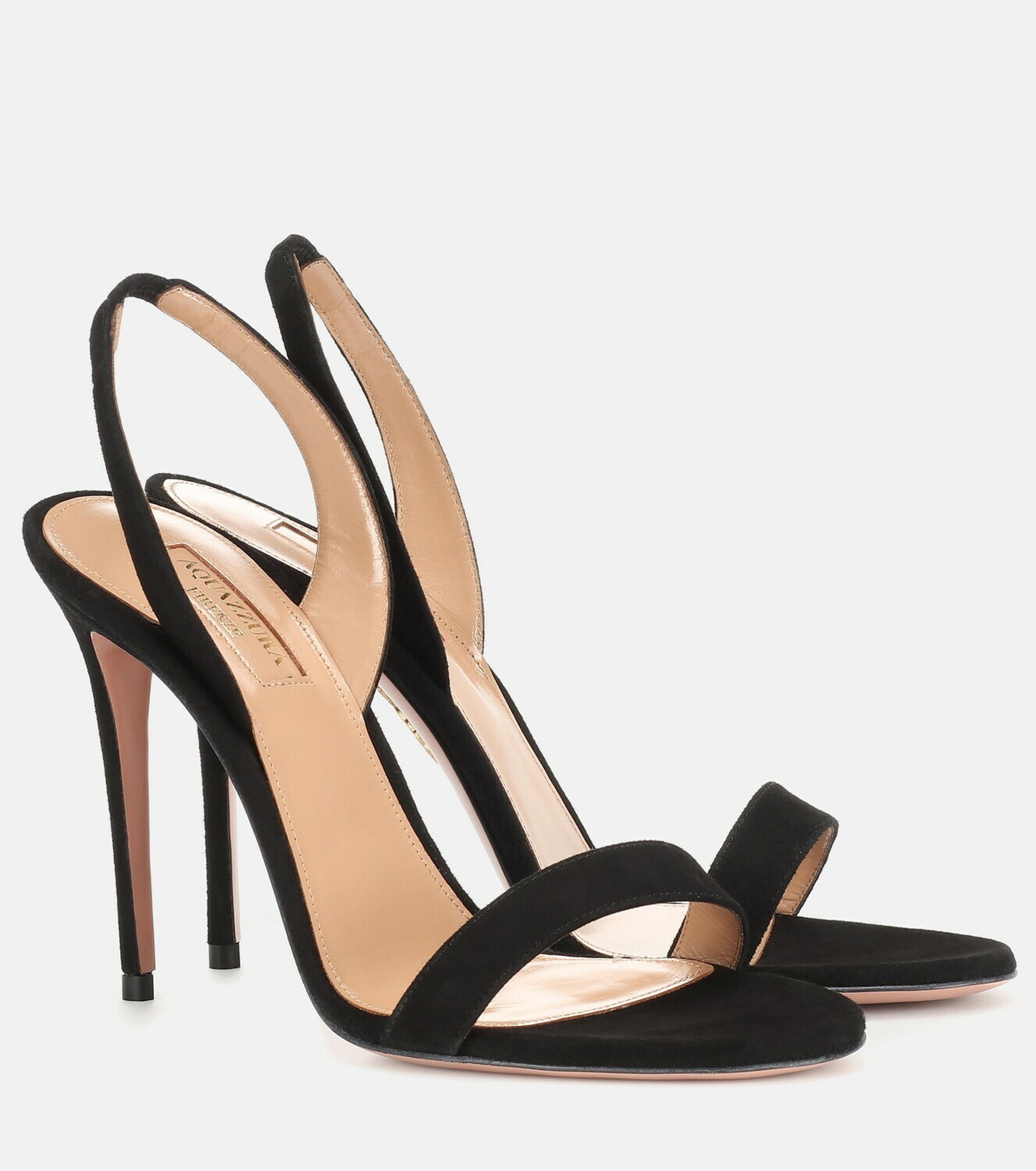 Aquazzura So Nude 105 suede sandals Aquazzura