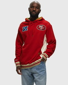 Mitchell & Ness Nfl Team Legacy French Terry Hoodie San Francisco 49 Ers Red - Mens - Hoodies