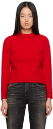 R13 Red Shrunken Sweater