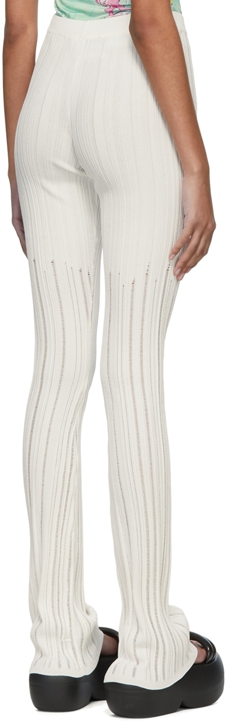 Marco Rambaldi White Viscose Trousers