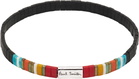 Paul Smith Stripe Flat Bead Bracelet