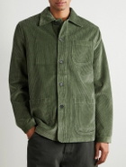 Sid Mashburn - Cotton-Corduroy Overshirt - Green