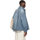 colbo Blue Half Zip Raglan Jacket