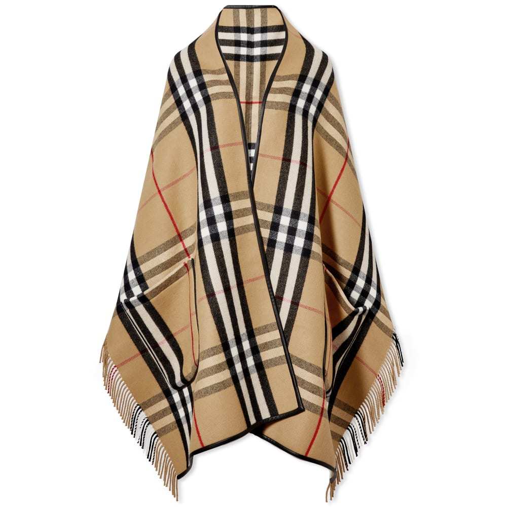 Burberry Checked Cape Burberry