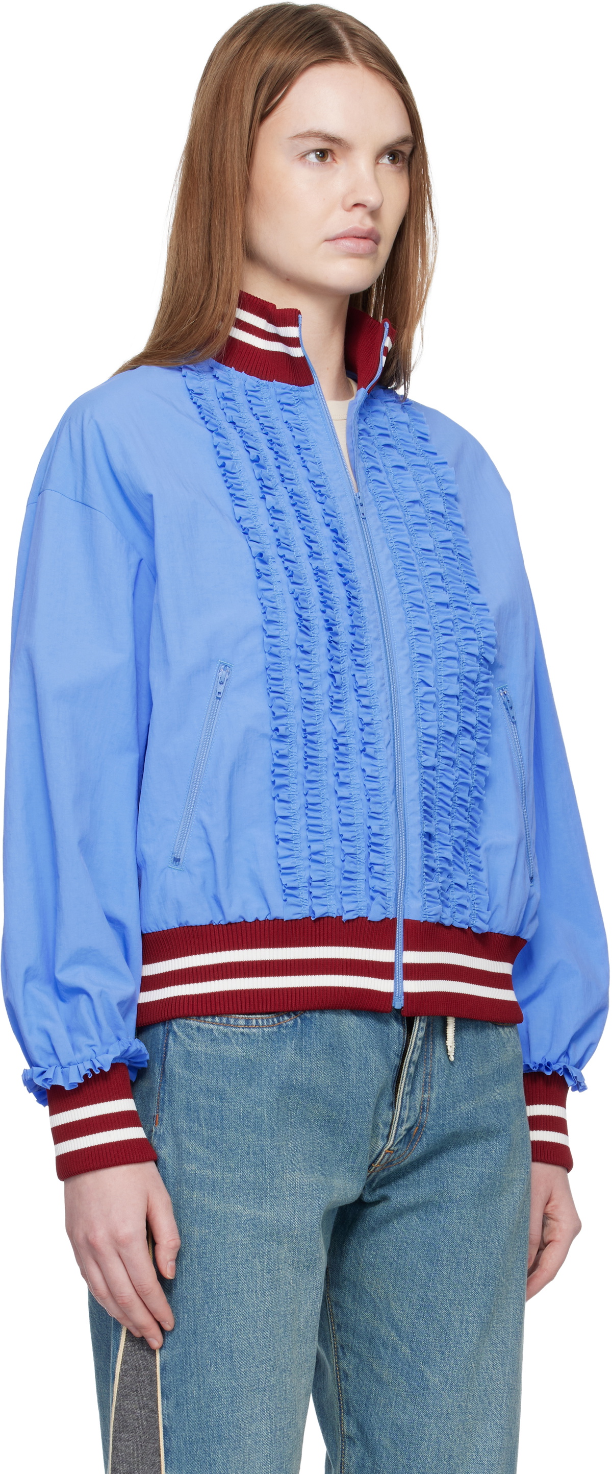 UNDERCOVER Blue UP2E1206 Bomber Jacket