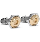 Dunhill - Hex Steel Cufflinks - Silver