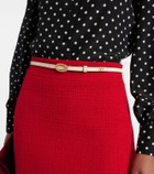 Valentino Garavani Embellished leather belt