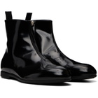 Jil Sander Black Ankle Boots