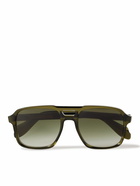 Cutler and Gross - 1394 Aviator-Style Acetate Sunglasses