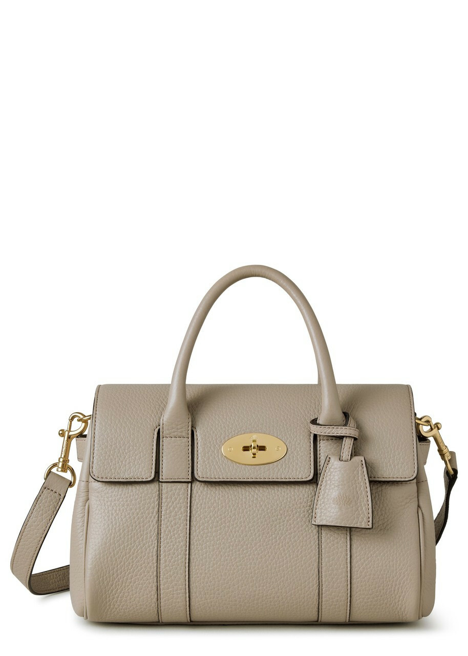 Mulberry Bayswater Grained Leather Cross-body bag - Taupe - One Size