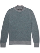 Loro Piana - Slim-Fit Cashmere and Silk-Blend Rollneck Sweater - Blue