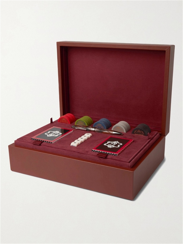 Photo: MONTBLANC - Purdey The Art of Gifting Poker Set - Brown