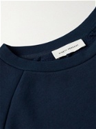 Ninety Percent - Organic Cotton-Jersey Sweatshirt - Blue