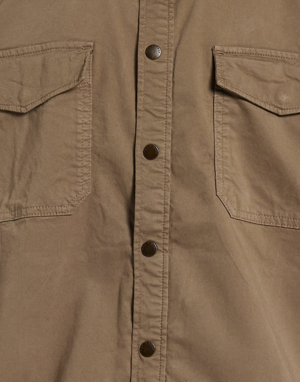 Rag & Bone Mens Shirt Military in Green