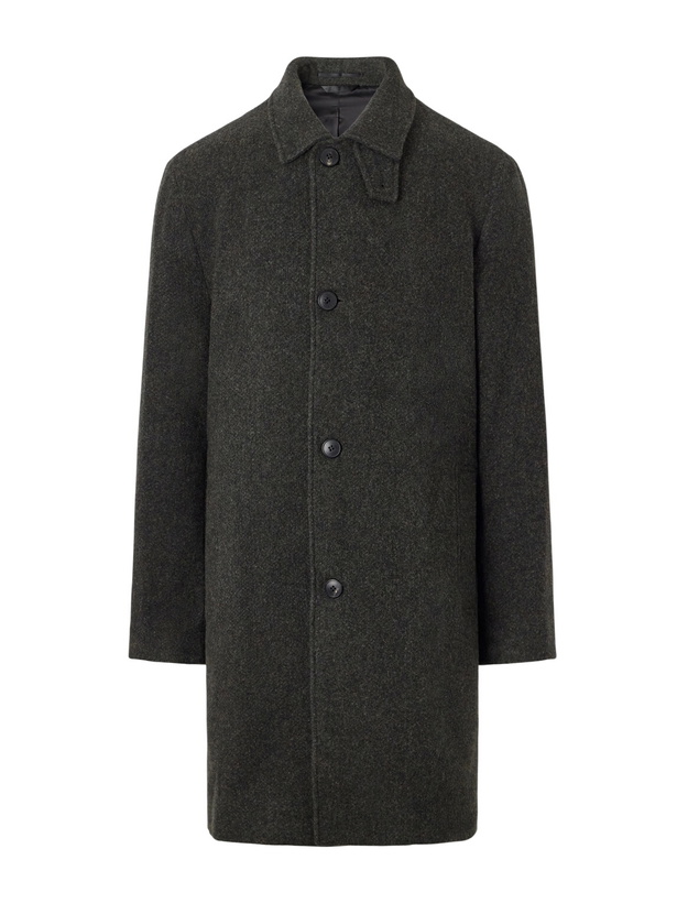 Photo: Sunspel - Wool-Tweed Coat - Green
