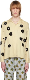 NOMA t.d. Beige Floral Shirt