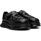 Dr. Martens Black Qubist Fisherman Loafers