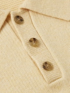 Guest In Residence - Allday Cashmere Polo Shirt - Yellow