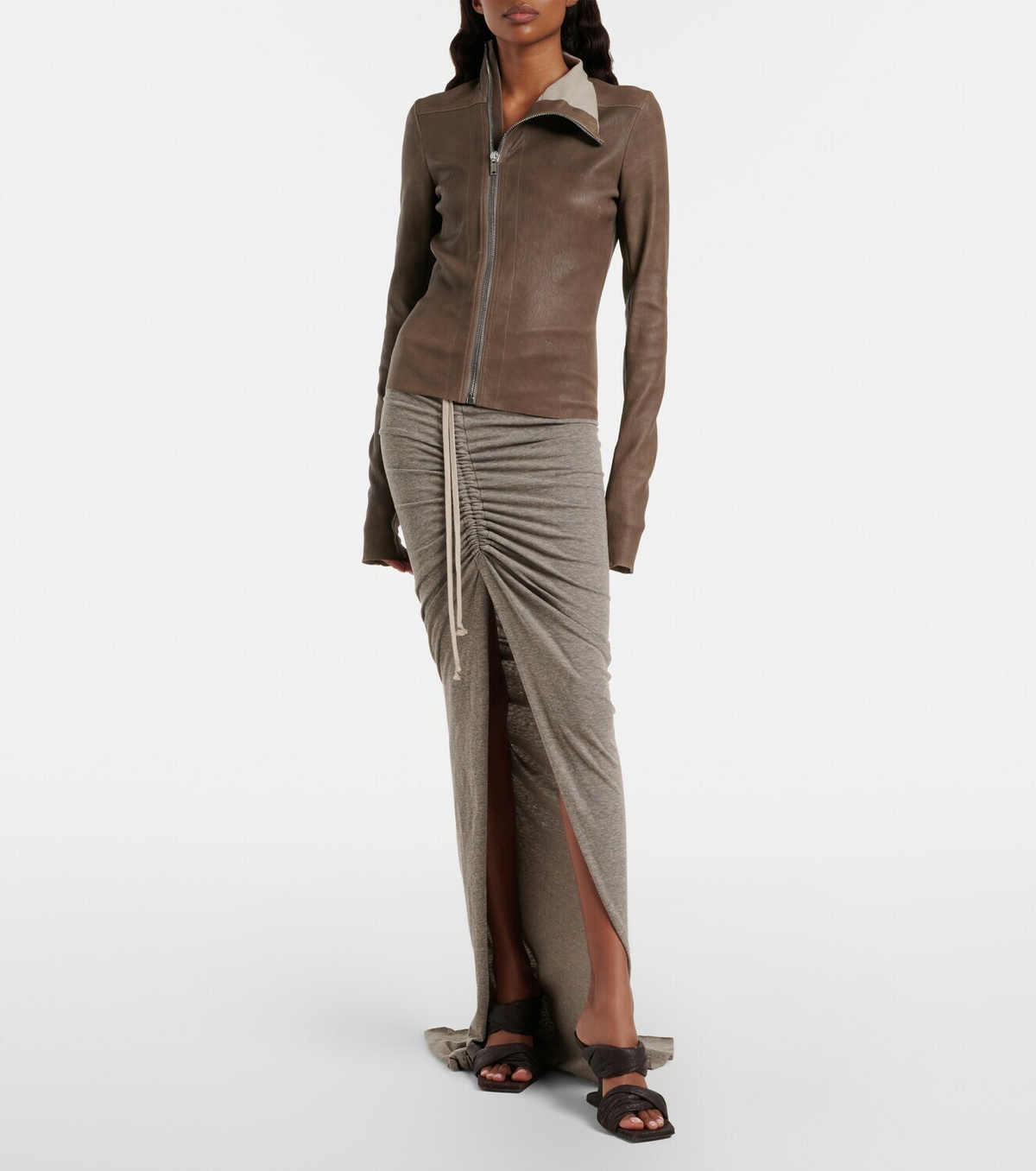 Rick Owens Gary leather jacket Rick Owens