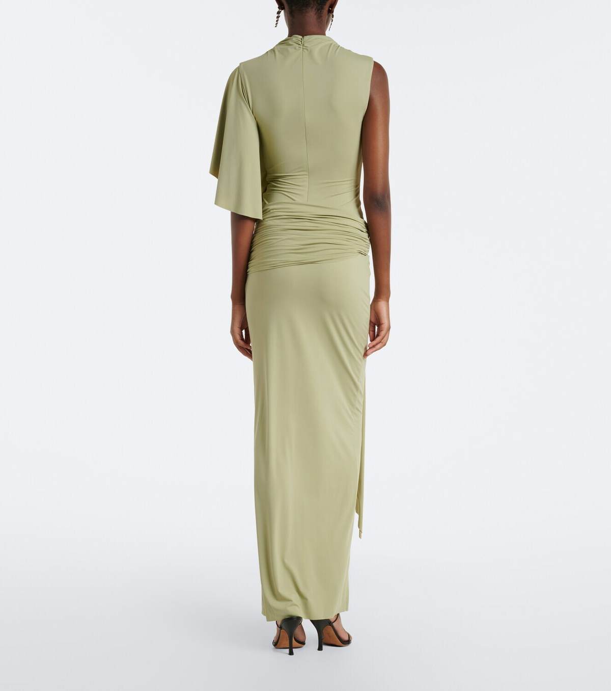 De La Vali Titan jersey maxi dress