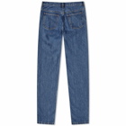 A.P.C. Men's Petit New Standard Jean in Washed Indigo