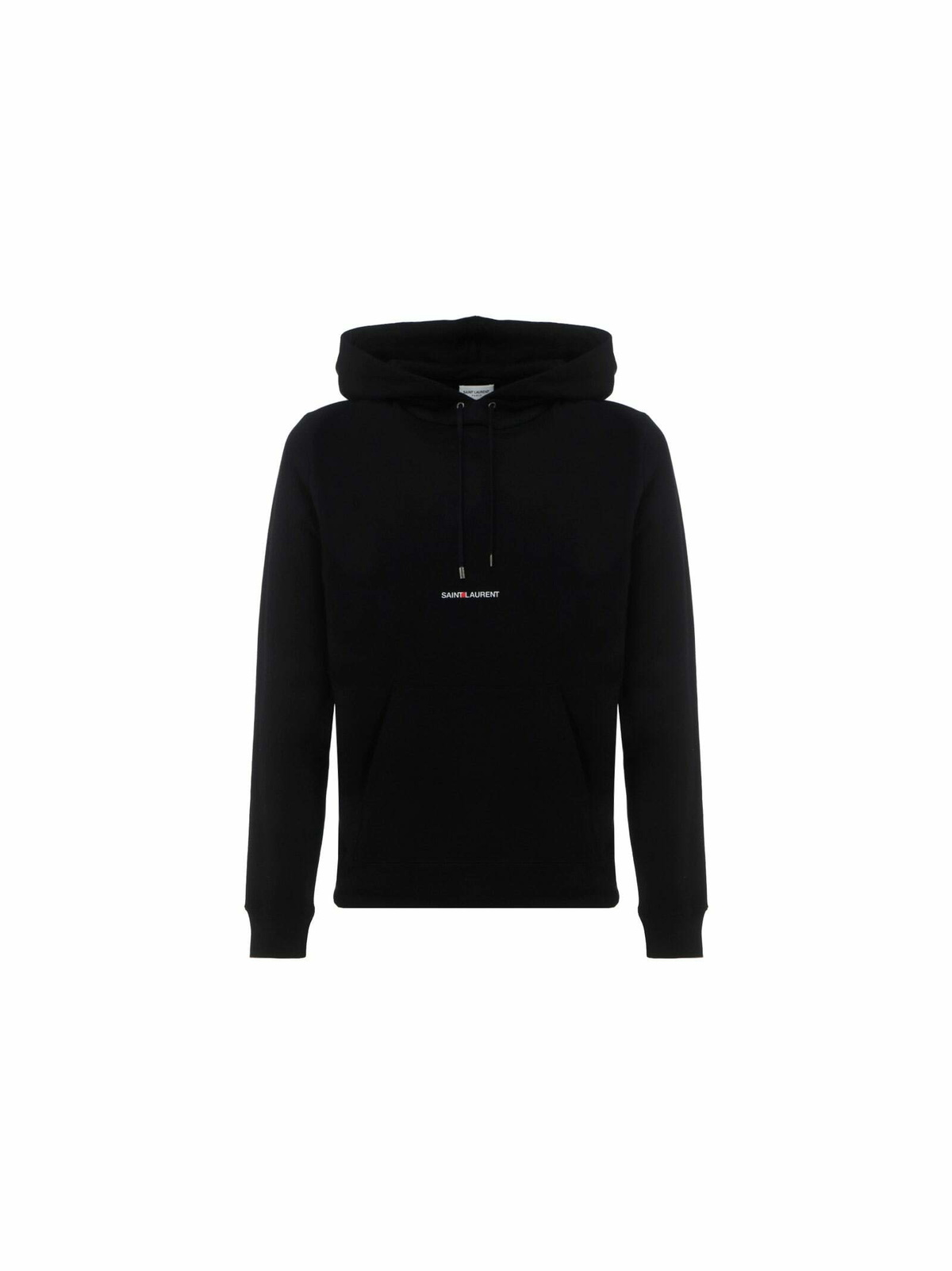 【送料&関税込】Saint Laurent Embroidered Cotton Blend Sweat Saint Laurent logo-embroidered Cotton Sweatshirt | Black