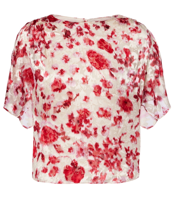 Photo: Isabel Marant Hervane floral jacquard top