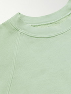 Les Tien - Garment-Dyed Cotton-Jersey Sweatshirt - Green