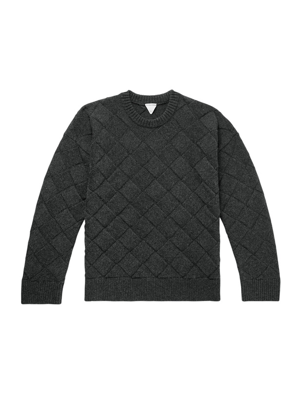 Photo: Bottega Veneta - Wool-Blend Sweater - Gray