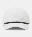 Brunello Cucinelli Linen and cotton baseball cap