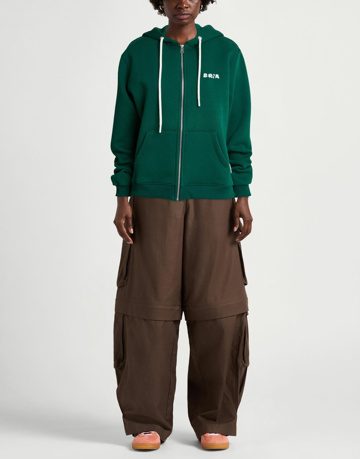 Berna Womens Sweatshirt Dark in Green
