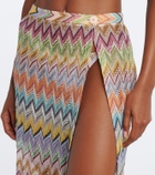 Missoni Zigzag lamé beach cover-up