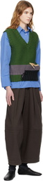 YMC Green Heidi Sweater Vest