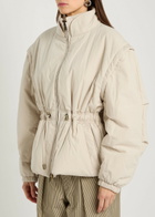 Isabel Marant étoile Dastyni Detachable-sleeve Padded Coat Ecru