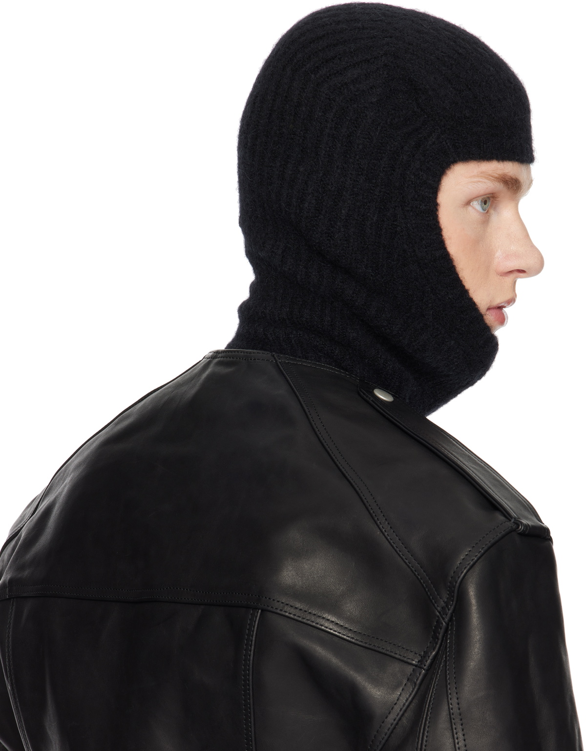 【関税＆送料込み】Rick Owens Porterville Balaclava Gray Porterville Skull Balaclava by Rick Owens on Sale