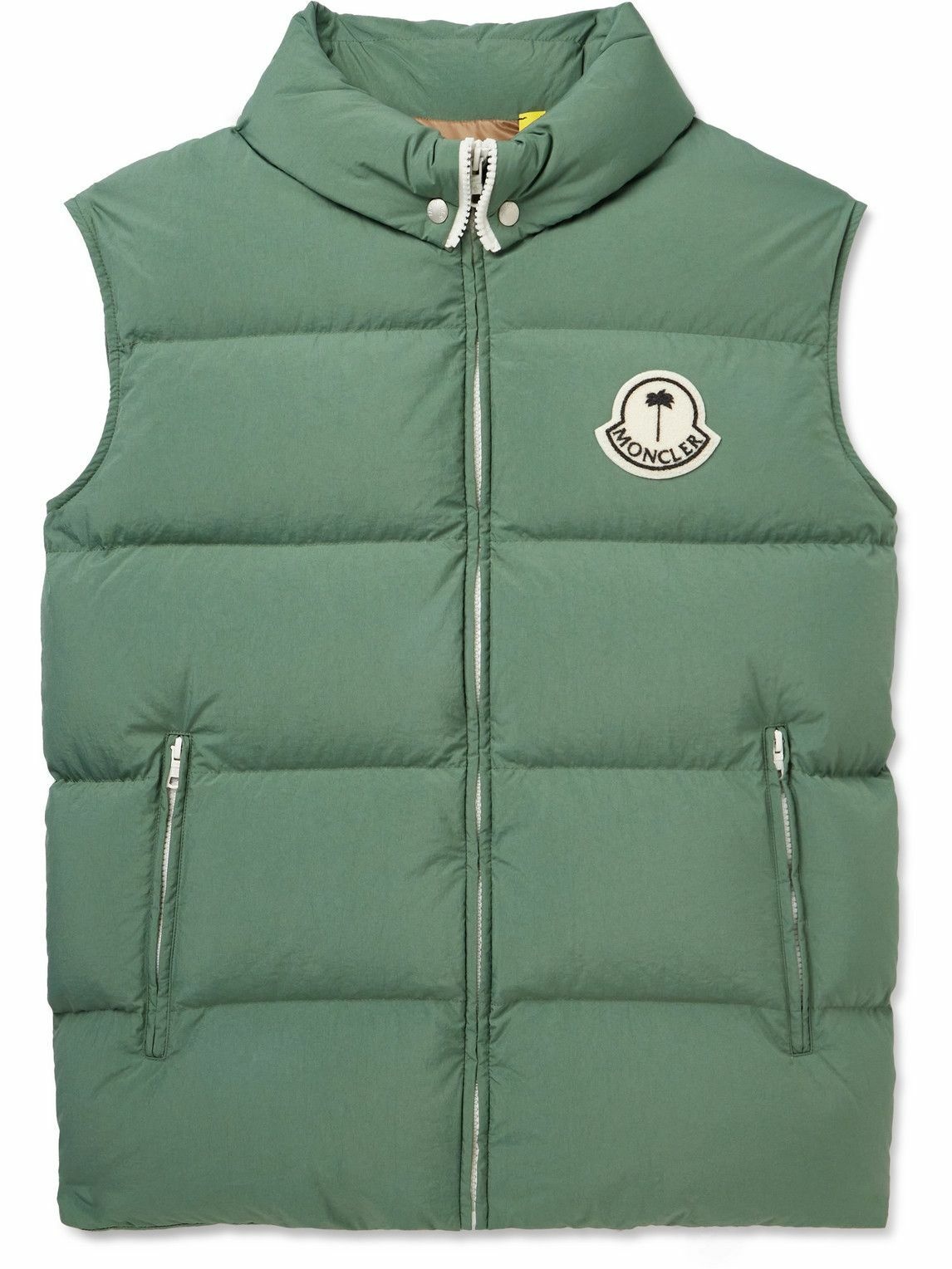 Moncler Genius - Palm Angels Rodmar Logo-Appliquéd Quilted Shell Down ...
