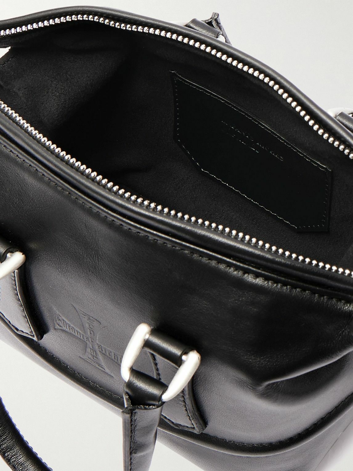 Enfants Riches Déprimés - Mini Logo-Embossed Leather Tote Bag