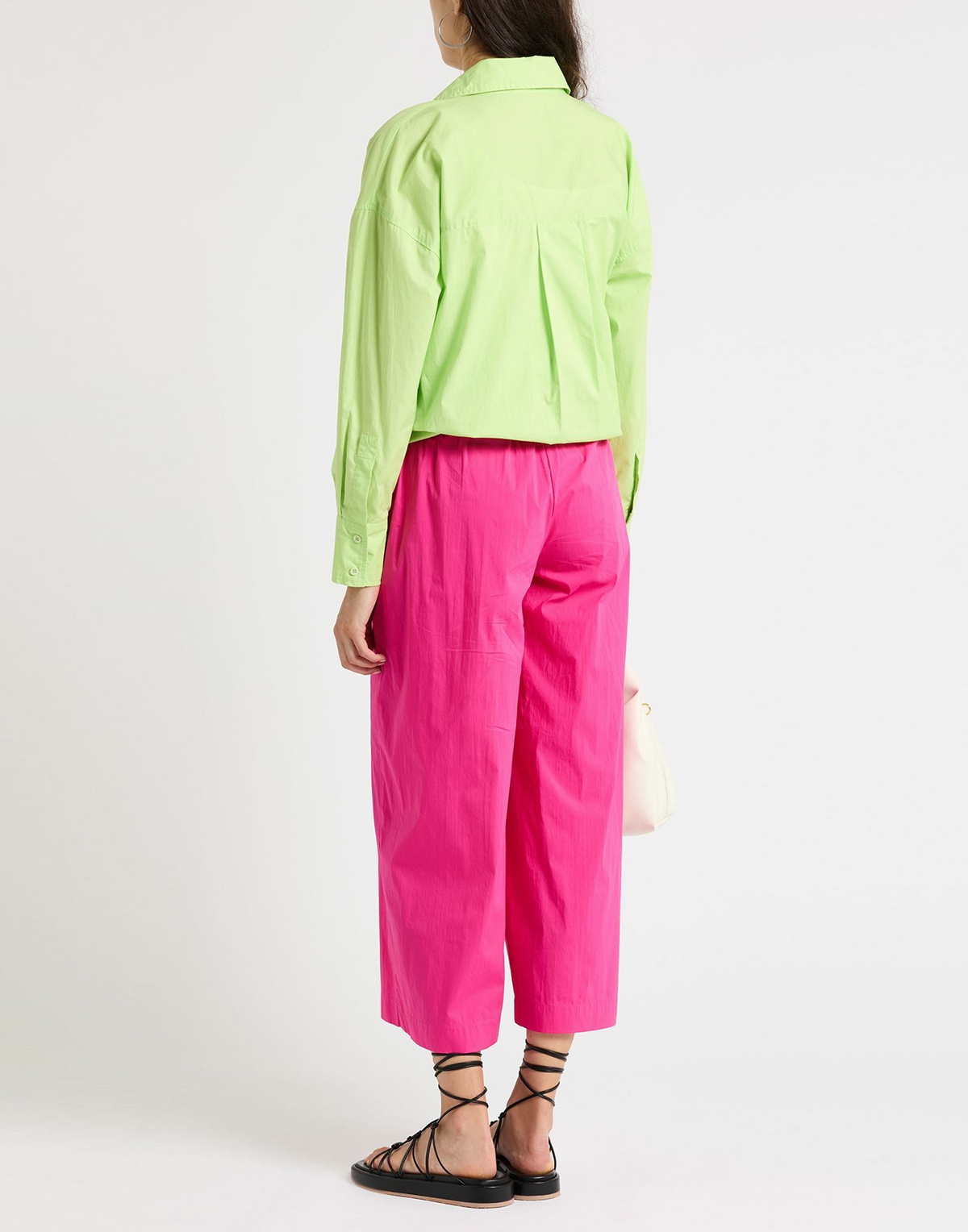 Jijil Womens Pants in Magenta