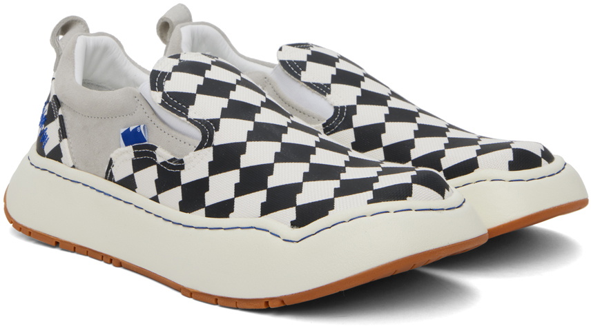 ADER error Black & White Log LAD Sneakers