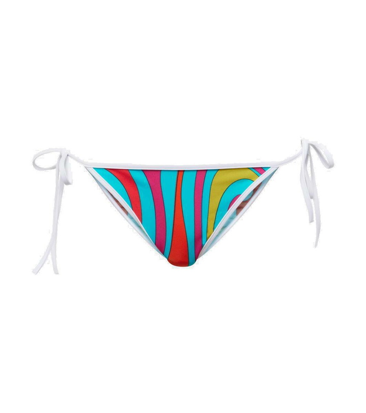 Photo: Pucci Marmo printed bikini bottoms
